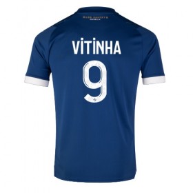 Fotbalové dres Olympique de Marseille VITINHA 9 Venkovní 2023-24 Krátký Rukáv